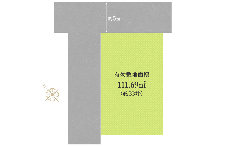 岸和田市春木若松Ⅲ 売土地 区画図