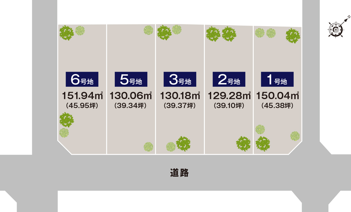 岸和田市別所町Part.15　区画図