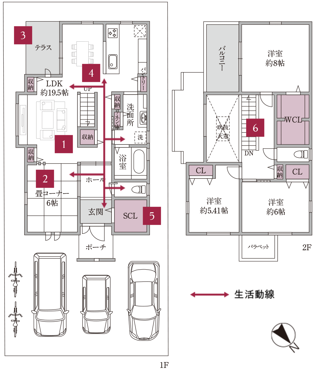 岸和田市別所町　参考プラン