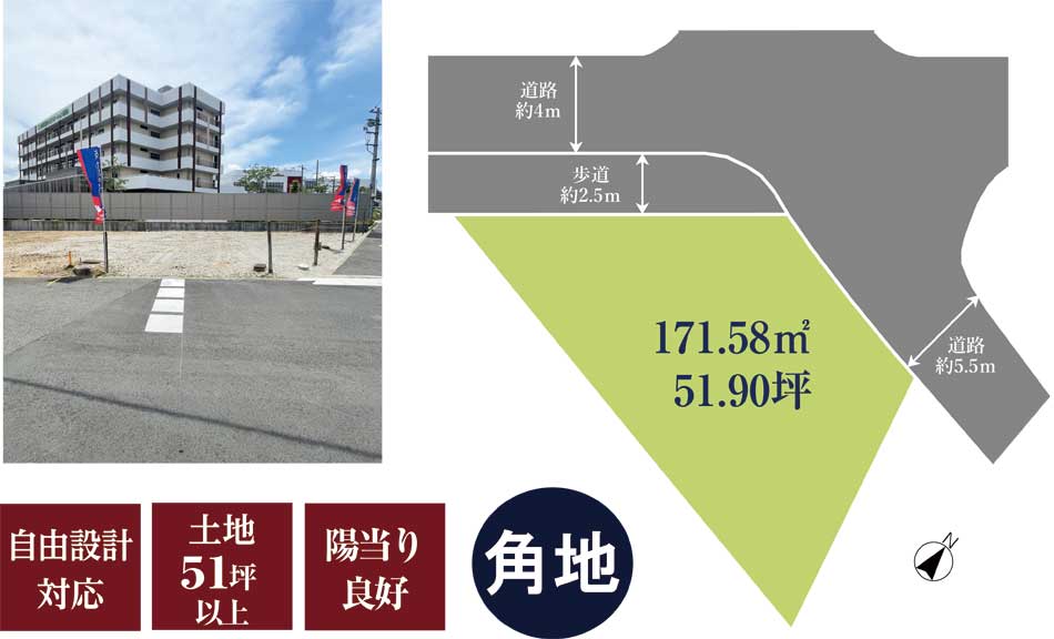 岸和田市春木若松Ⅲ 売土地 区画図