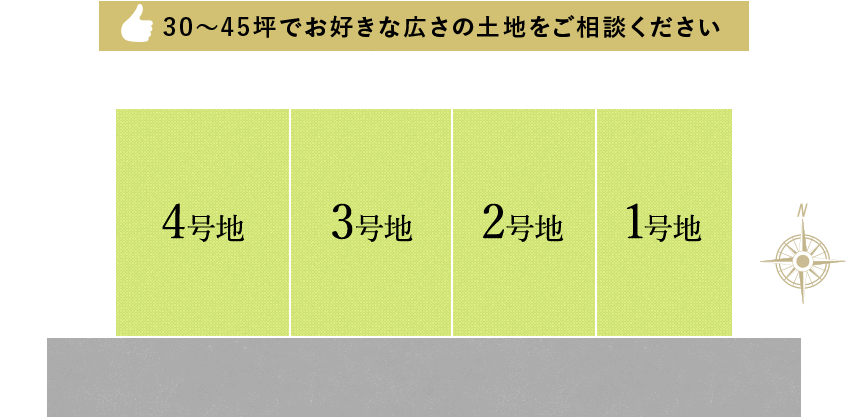 岸和田市西之内町 区画図