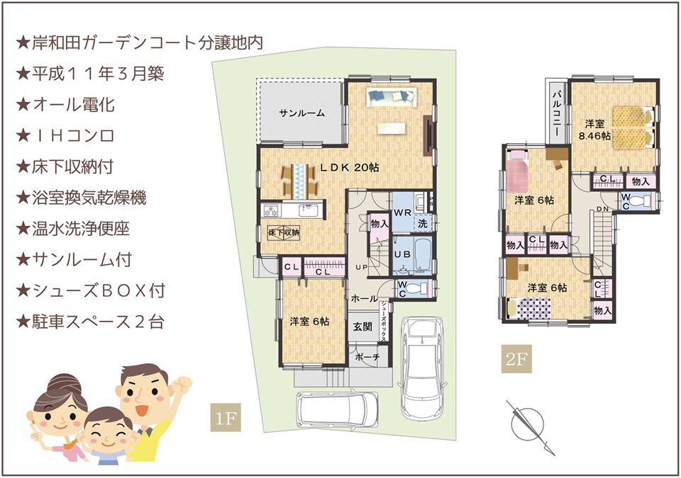 岸和田市岡山町　中古一戸建て物件